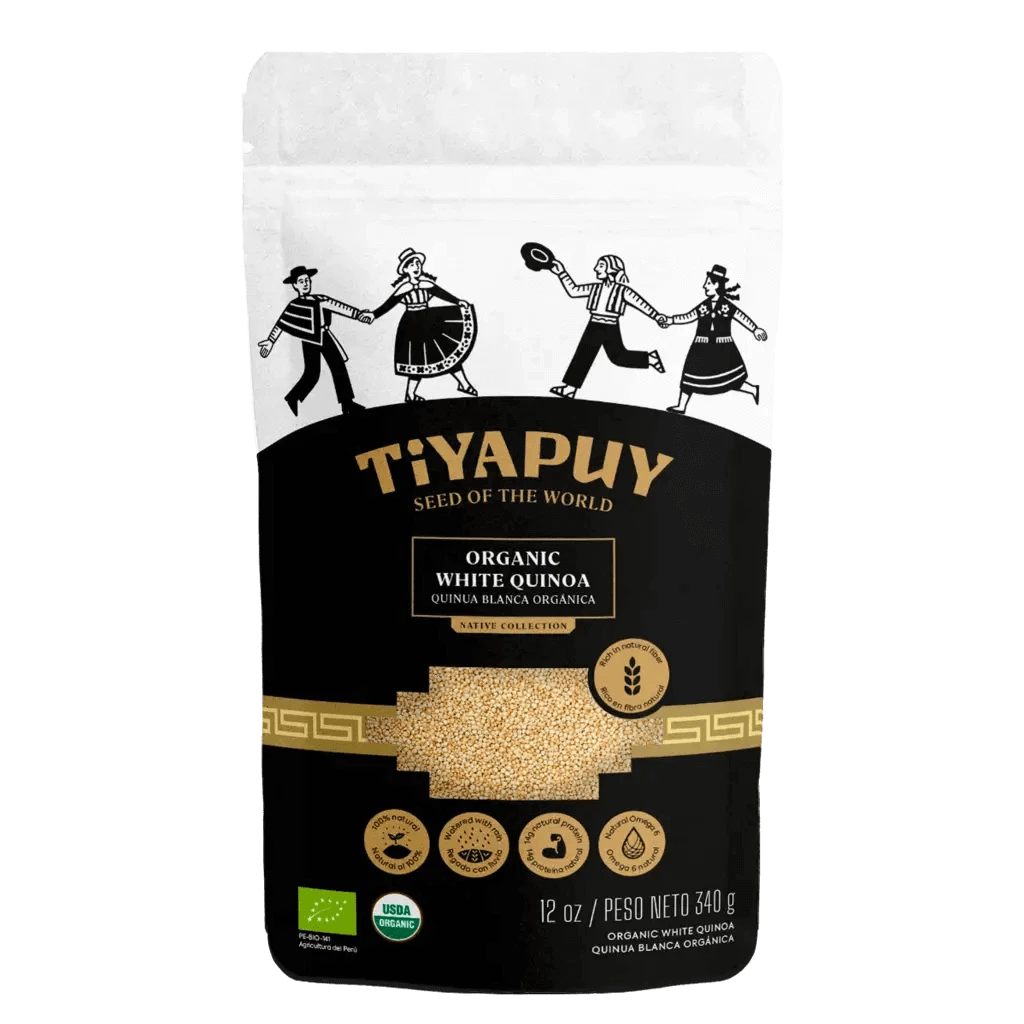 <br><br>QUINUA BLANCA ORGÁNICA EN GRANO